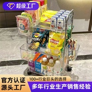 Strictly Selected Free Shipping Source Trolley Rack Movable Multi-Layer Snack Rack Bathroom Storage 