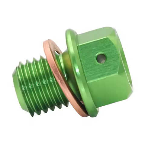 Power Magnetic Oil Drain Plug Engine Drain Bolt For Kawasaki KLX 230 /RS KLX250 /S/R KLX300 KLX300R