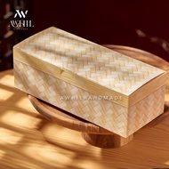 🌙Ready Stock🌙Hari Raya Bamboo Printed Packaging Gift Box/Biscuit Box/Door Gift/Wedding Gift/Kotak bakeri