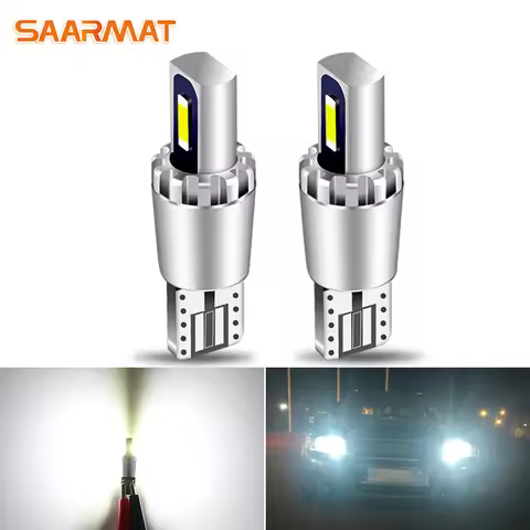 2Pcs W5W T10 Canbus Car LED Bulb Parking Position Light for Audi A6 C5 C6 C7 A3 8P 8V A4 B5 B6 B7 B8