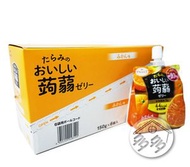 Tarami - (原盒) 蒟蒻啫喱 (蜜柑味) - 企袋裝 150g x 6 【此日期前最佳：2026/08/15】【新舊包裝隨機發貨】