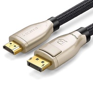 Ugreen UG40436DP111TK 5M Màu Đen Cáp chuyển đổi Displayport 1.2 sang HDMI 2.0 cao cấp - HÀNG CHÍ