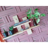 Multifunctional Shelf- Multipurpose shelf - mini flower shelf