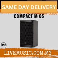 RCF COMPACT M 05 Passive 2-Way Speaker - Black / White ( COMPACTM05 / M05 )