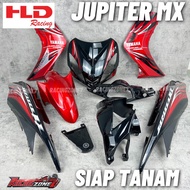 LC135 V1 JUPITER MX AURORA COVER SET/ LC135 V1 JUPITER MX COVER/ AURORA LC135 V1 COVER ORANGE PUTIH 