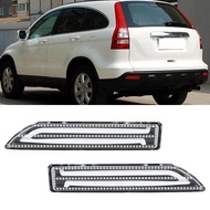 2PCS Rear Bumper Light Brake Reflector Lamp Fog Light Taillight Modification Car Accessories For Hon