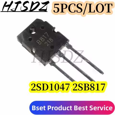 5PCS/LOT 2SB817 2SD1047 TO-3P D1047 B817 POWER TRANSISTORS TO-247