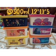 Tupperware ori Rectangular Bulkhead Lunch Box