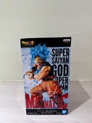 「日版」「金證」「全新未開封」龍珠超 景品長闊盒 Figure MAXIMATIC 超級撒亞人神 孫悟空 藍髮