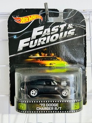 Hobby Store xe mô hình Hot Wheels Retro Fast And Furious 70 Dodge Charger R/T