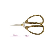 Vintage stainless steel pruning shears for handmade fabric tailors