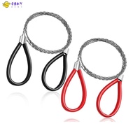2 Pack PVC Pipe Cable Saw Stainless Steel Wire Saw Hand Pocket String Rope Saw Emergency Survival Wi