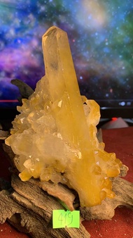 Đá THẠCH ANH VÀNG CITRINE TỰ NHIÊN phale NĂNG LƯỢNG VŨ TRỤ MẠNH 419