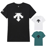 Descente Short-Sleeved Top Men's Women's Quick-Drying Sunscreen SQ323UTS72-BLK0/WHT0/DGRN