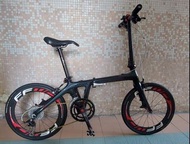 JAVA碳纖摺疊單車