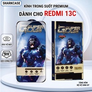 Redmi 13C / Poco C65 premium full screen tempered glass phone screen protector