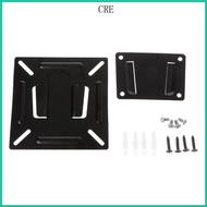 CRE 12-24 Inch Monitor LCD LED TV Wall Mount Bracket Universal for Smart TV Holder