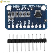 LONTIME Analog To Digital Module, I2C Interface 16Bit ADS1115 Development Board, Low Power ADS1115 4