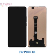 MIZ หน้าจอแอลซีดีสำหรับโทรศัพท์ Xiaomi poco X3 X6 M6 F5 Pro X3 GT M5 X5 C3 C61 C65ประกอบหน้าจอ F3สำห