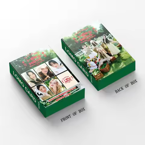 55pcs/Box K-pop (G)I-DLE 2026 Season's Greeting PhotoCards SEYEON MIYEON 2023 Season's Greeting Lomo