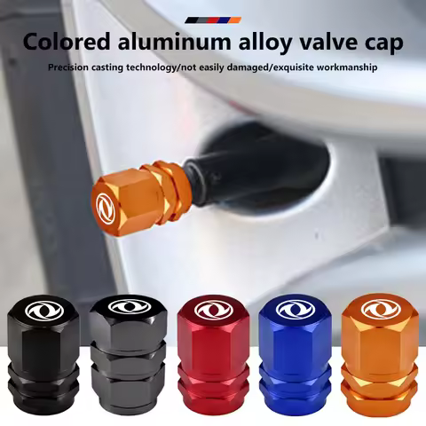 4pcs Car Wheel Tire Valve Caps Tyre Rim Stem Covers Decorative Accessories For Dongfeng Motor DFM Ae