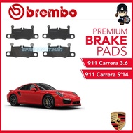 BREMBO Rear Brake Pads (1 set) -  Porsche 911 Carrera 3.6'08, Porsche 911 Carrera S'14