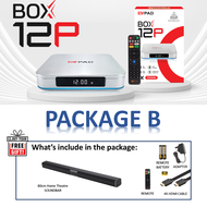 EVPAD 12P Android TV Box 8K – 4GB+64GB | 1000M LAN | Voice Control | Malaysia MCMC Approved