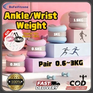 Ankle Weights 0.6KG~3KG Adjustable Wrist Weights for basketball Exercise Body Weight