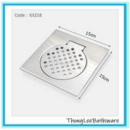Stainless Steel Floor Trap Floor Grating Anti Cockroach Anti Smell 6" x 6" 15cm x 15cm