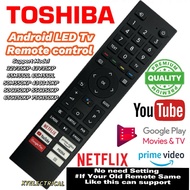 Toshiba Smart Android LED Tv Remote Control 32V35KP 43V35KP 55M550L 65M550L 50M550KP 43C340KP 50C350