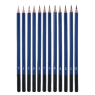 12Pcs Professional Wooden Sketch Drawing Pencil 5H 4H 3H 2H HB B 2B 3B 4B 5B 6B 8B Wood Painting Pen