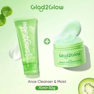 Glad2Glow Centella Salicylic Acid Acne Gel Cleanser 70ml facial cleanser Acne face wash cleansing oi
