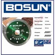 BOSUN Diamond Cutting Wheel B04- F5TCE (Ceramic) 4" (105mm) , Tiles , Mosaic