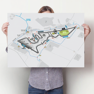 F1 Racing Mercedes W14 Wall Art