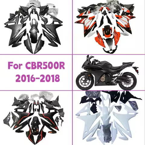 Fairing Set 2016 2017 2018 CBR500R ABS Plastic Tail Cover Motorcycle Fairings Perfect Fit for 16 17 