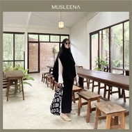 [MUSLEENA] MY PEACE Instant Hijab  ผ้าคลุมสำเร็จรูปเนื้อผ้า Airy Cotton Look