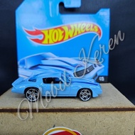 Diecast Hot Wheels Loose smooth Camaro Fifty 81 Camaro Blue error deco