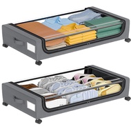 Under-Bed Storage with Wheels Under-Bed Storage Container Under-Bed Shoe Storage Organizer Rolling M