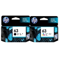 HP 63 Ink Cartridge - Black / Tricolor