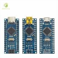 MXMUSTY1 Arduino Compatible, Micro USB CH340 Nano 3.0 Controller, Compatible Type-C USB Mini USB CH3