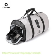OZUKO Multifunction Men Suit Travel Bag Backpack Large Capacity Duffle Bag Suit Storage Trip Luggage