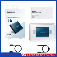 SAMSUNG Portable External SSD T5 2TB 1TB 500GB 250G Solid State Drive USB 3.1 Gen2 Type C Type A Flash Hard Drive