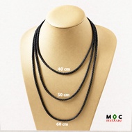 3 MM Length 40 / 45 / 50 / 55 / 60 CM / 1 Soft Japanese Twisted Umbrella Necklace, Cool to Wear _ Ha