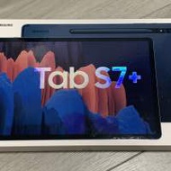 Samsung Tab S7+ Wifi 8GB +256GB 黑色全套有盒