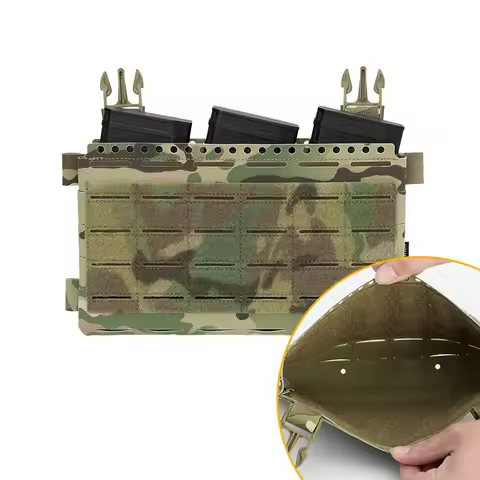 Tactical MK5 Chest Rig Front Panel SS Style Molle Vest Front Pouch For FCSK JPC LV119 6516 Airsoft A