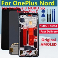 6.44" Original AMOLED LCD For OnePlus Nord One Plus Z LCD Screen Display Touch Digitizer For OnePlus