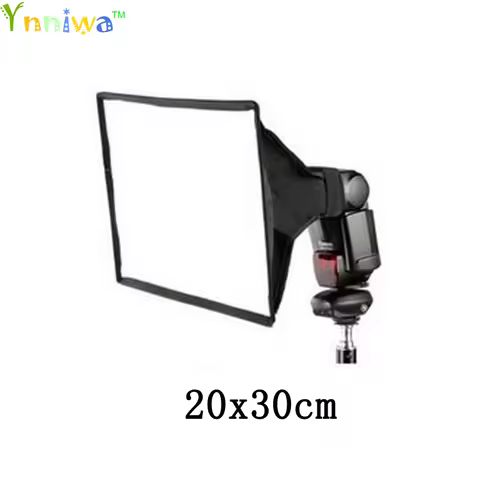 5pcs/lot 15x17 20x30 lambed box flash softbox flash diffusers measurement 15x17cm 20x30cm
