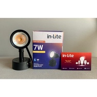 LED SPIKE LIGHT INLITE 7W 7 WATT GARDEN LIGHT/ - INGL013