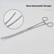 Stainless steel medical ROKA type hemostatic forceps non-invasive cat and dog sterilization forceps 
