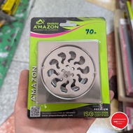 Amazon Stainless Steel Odor-Proof Grid Square Type Size 4x4" Model AS-71